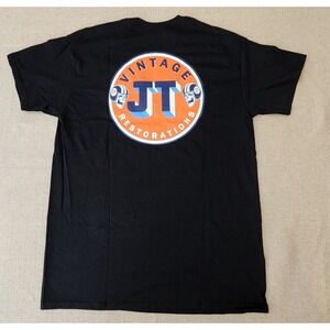 JT Vintage Restorations Mini Trail Mini Bike Motorcycle Skull T-Shirt Medium